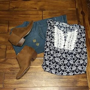 PLUS Size Crown and Ivy 2X Blouse